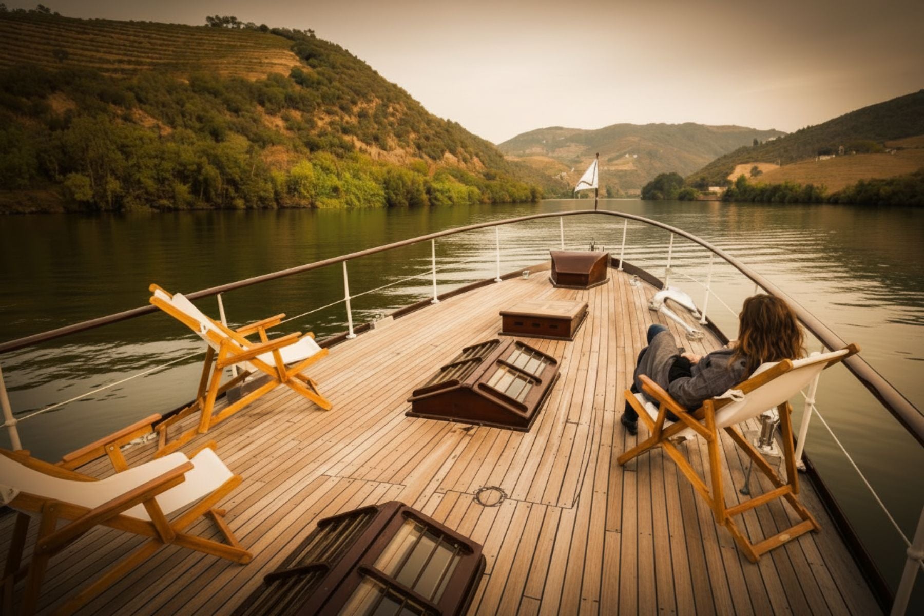 Private river cruise through the Douro Valley vineyards in Northern Portugal